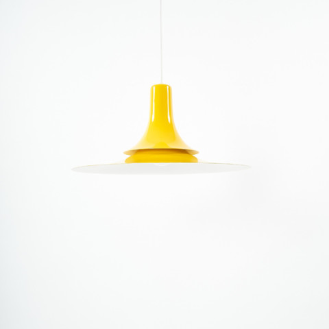 DOUBLE TRUMPET lamp in yellow by Sverige