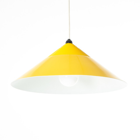 CONICAL pendant light in yellow by Sverige
