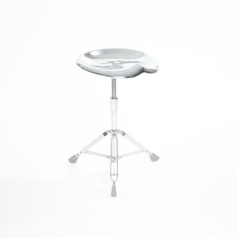 BEAT chrome stool by Yasuaki Sasamoto for Dulton Co. Ltd.