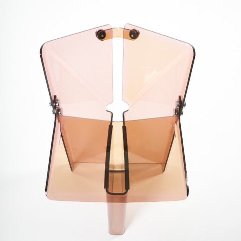 PERSPEX chair by Peter Banks for Banks/Heeley