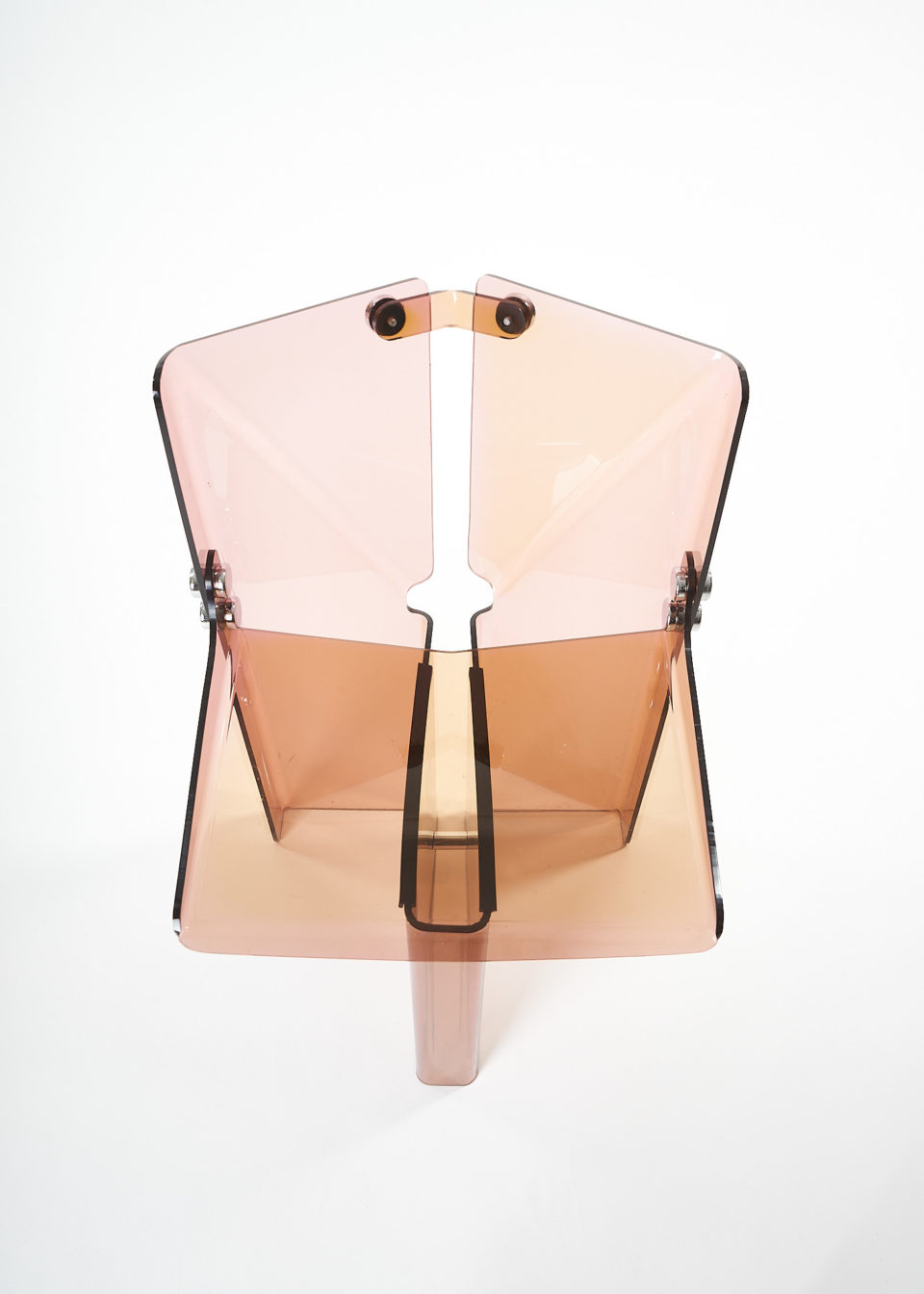 PERSPEX chair by Peter Banks for Banks/Heeley