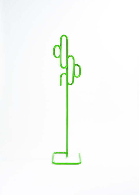 CACTUS coat stand in green CACTUS coat stand in green