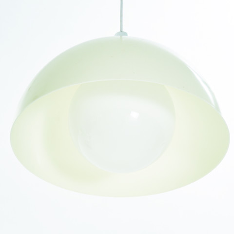 1970s acrylic DOME pendant