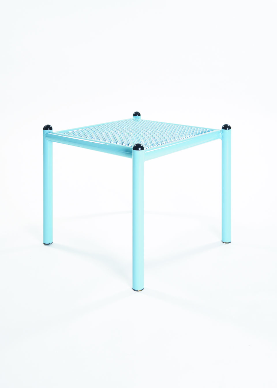 1990s BABY BLUE side table by Amisco